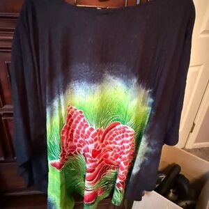 Colorful Abstract Print  Cover-up